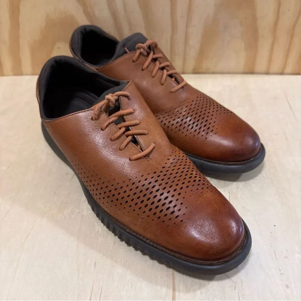 Cole Haan 2.Zerogrand Laser Wing Tip Oxford Lined Men's Size 11